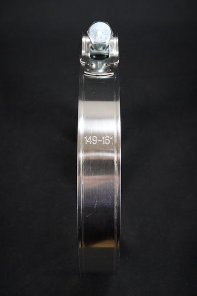 Хомут силовой из нержавеющей стали 149–161 мм, фото 1 из 5
