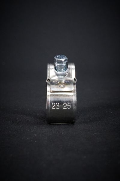 Хомут силовой из нержавеющей стали 23–25 мм, фото 1 из 4