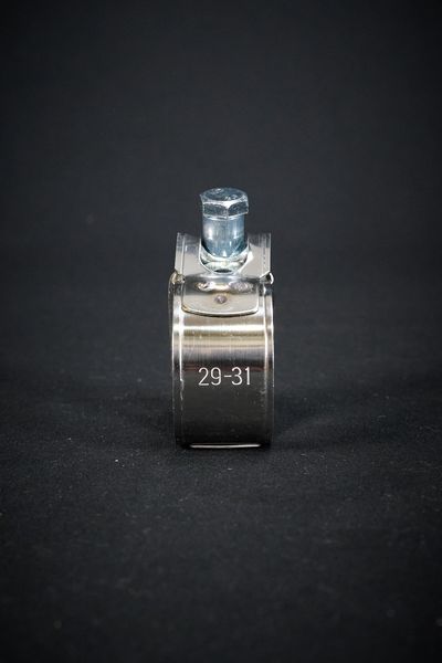 Хомут силовой из нержавеющей стали 29–31 мм, фото 1 из 4